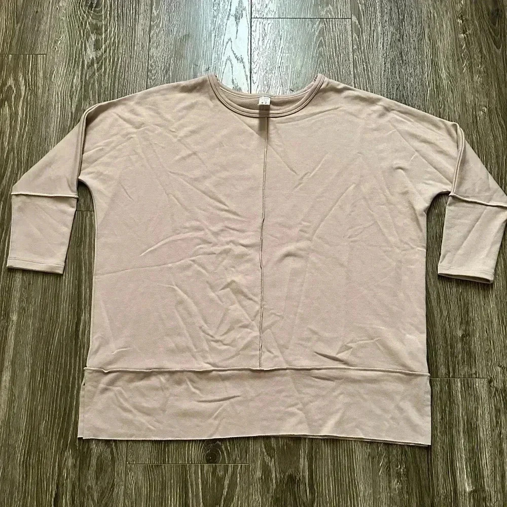 Spanx The Perfect Length Dolman 3/4 Sleeve Top Womens Size XS